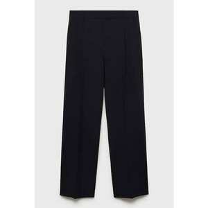 Pantaloni chino uni cu pliuri imagine