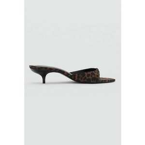 Sandale slip-on cu toc kitten imagine