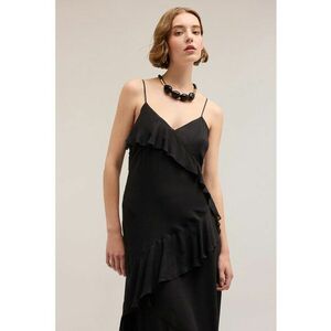 Rochie midi cu bretele inguste imagine