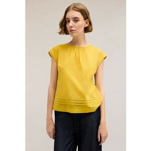 Bluza de bumbac cu decupaj pe spate imagine