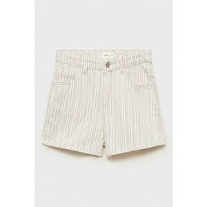 Pantaloni scurti din denim cu model in dungi imagine