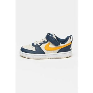 Pantofi sport de piele ecologica cu velcro Court Borough imagine
