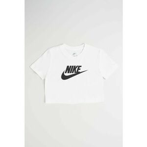 Tricou crop cu decolteu la baza gatului imagine
