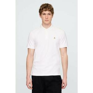 Tricou polo cu broderie discreta imagine