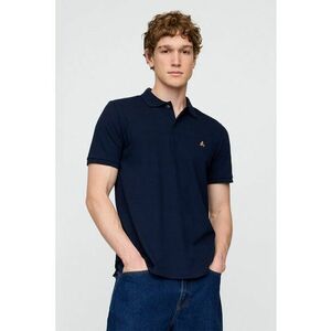 Tricou polo cu broderie discreta imagine