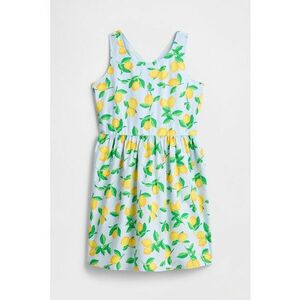 Rochie evazata cu imprimeu cu fructe imagine