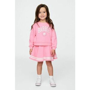 Set de bluza de trening si fusta cu imprimeu - 2 piese imagine