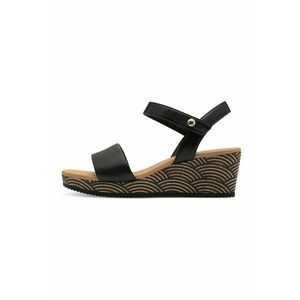 Sandale wedge din piele si piele ecologica imagine