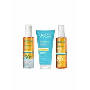 Set Bariésun cu protectie solara SPF 50+ si ingrijire dupa plaja – Apa solara 200 ml - Ulei uscat 200 ml - Balsam Reparator 150 ml imagine