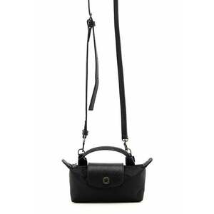 Geanta crossbody mica din piele ecologica - Negru imagine