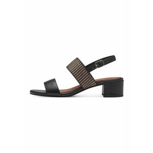 Sandale slingback cu toc block imagine