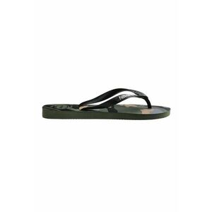 Papuci flip-flop cu model camuflaj Top imagine