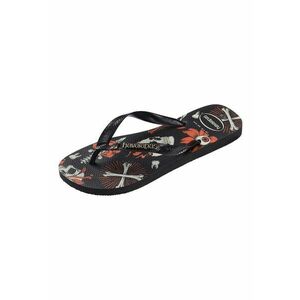 Papuci flip-flop din cauciuc cu imprimeu imagine