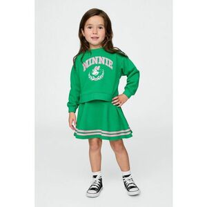 Set de bluza de trening cu imprimeu si fusta - 2 piese imagine