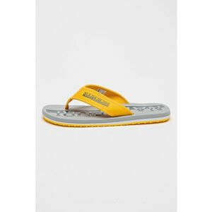Papuci flip-flop cu imprimeu logo Canvas imagine