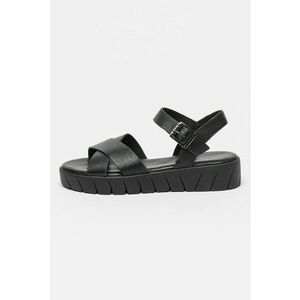 Sandale wedge cu catarama imagine