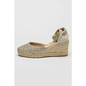 Espadrile wedge textile imagine