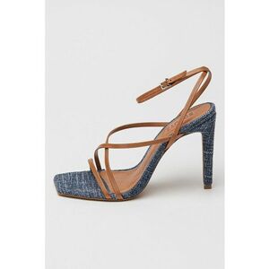 Sandale din piele cu barete multiple Bari imagine
