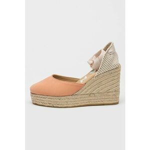 Sandale-espadrile wedge de piele imagine