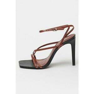 Sandale din piele cu barete multiple Bari imagine