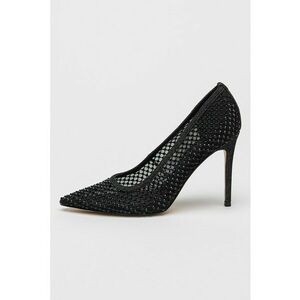 Pantofi cu toc stiletto si decorati cu strasuri Freshe imagine