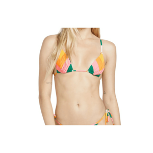 Costum de baie dama top triunghiular - multicolor - imagine