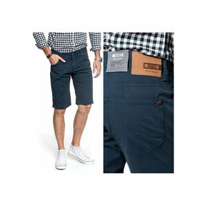 Pantaloni Scurti Barbati - Chicago Short - Croi: Slim Fit - Stil: Ingustat / Ajustat - Inaltimea Taliei: Medie / Regulata - Inchidere: Nasturi - Albastru imagine