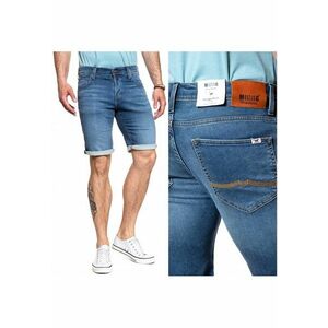 Pantaloni Scurti Chicago Short - Croi: Slim Fit - Stil: Drept / Regulamentar - Inaltimea Taliei: Medie / Regulamentara - Inchidere: Nasturi - Albastru imagine