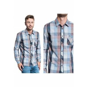 Camasa Barbati - Casper Kc B-Check - Croi: Slim Fit - Inchidere: Nasturi - Compozitie Material: 100% Bumbac - Model Dominant: Carouri - M Intl - Multicolor imagine