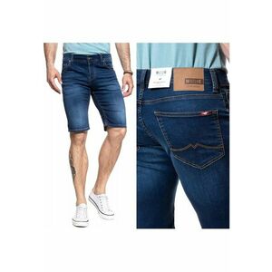 Pantaloni Scurti Barbati - Chicago Short - Croi: Slim Fit - Stil: Drept / Regulamentar - Inaltimea Taliei: Medie / Regulamentara - Inchidere: Nasturi - W33 EU - Albastru imagine