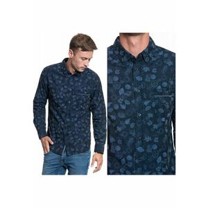 Camasa Barbati - Clemens Bdc Aop - Croi: Regular Fit - Inchidere: Nasturi - Compozitie Material: 100% Bumbac - Numar De Buzunare: 1 - M Intl - Albastru imagine