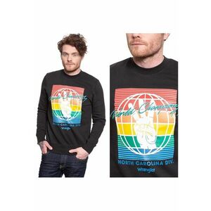 Hanorac - Globe Sweat - Croi Normal - Fara Inchidere - 100% Bumbac - Maneci Lungi - Xl Intl - Negru imagine