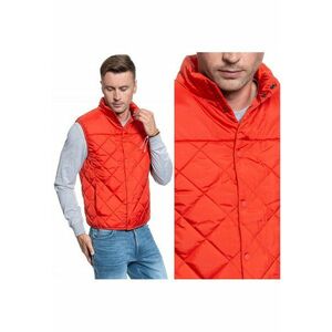 Vesta Pufa Pentru Barbati - Dennis Sc Light - Culoare: Rosu - Material: 100% Poliester - Croi: Regular Fit - Numar De Buzunare: 2 - M Intl - Rosu imagine