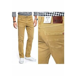 Pantaloni Din Material - Washington Straight - Croi: Straight Fit - Stil: Drept / Regulamentar - Inaltimea Taliei: Medie / Regulamentara - Numar De Buzunare: 5 - W32 EU - W32 X L34 - Galben imagine