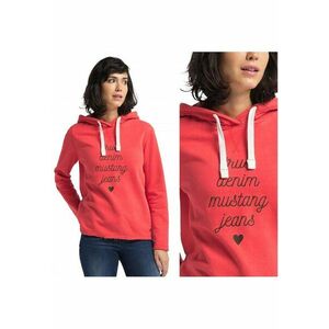 Hanorac Neintarit - Hoodie Bella H - Croi Normal - Rosu - 80% Bumbac - 20% Poliester - 1 Buzunar - Xs Intl - Rosu imagine