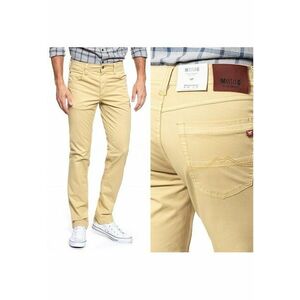 Pantaloni Din Material - Washington Straight - Croi: Straight Fit - Stil: Drept / Regulamentar - Inaltimea Taliei: Medie / Regulamentara - Numar De Buzunare: 5 - W32 EU - W32 X L34 - Bej imagine