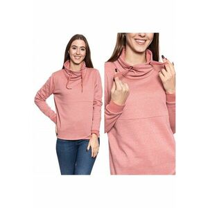 Hanorac Neintarit - Bella W - Culoare: Roz - Compozitie Material: 100% Bumbac - Croi: Regular Fit - Inchidere: Fara - M Intl - Roz imagine