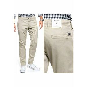 Pantaloni Chinos - Classic Chino - Croi: Slim Fit - Stil: Chinos - Inaltimea Taliei: Medie - Pantaloni: Conici - W32 EU - W32 X L34 - Bej imagine