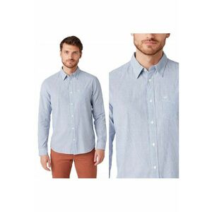Camasa Barbati - Ls 1Pkt Shirt - Croiala Regulara - Inchidere: Nasturi - Compozitie Material: 100% Bumbac - Numar De Buzunare: 1 - M Intl - Albastru imagine