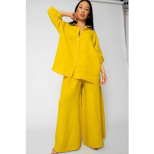 Set Gabrielle din 100% IN Mustard 15879 imagine