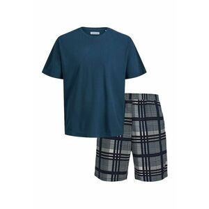 Pijama din amestec de bumbac cu pantaloni scurti imagine