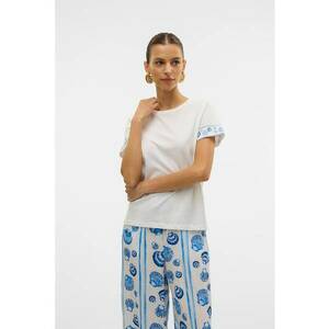 Tricou din bumbac organic cu imprimeu grafic imagine