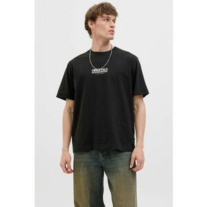 Tricou din amestec de bumbac organic cu imprimeu grafic pe partea din spate imagine