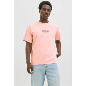 Tricou din amestec de bumbac organic cu imprimeu grafic pe partea din spate imagine