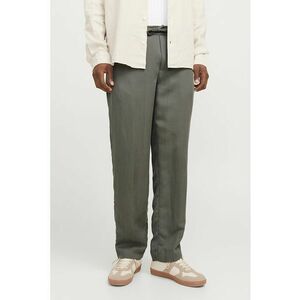 Pantaloni drepti cu model uni imagine
