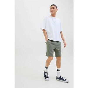 Pantaloni scurti cu snur si model texturat imagine