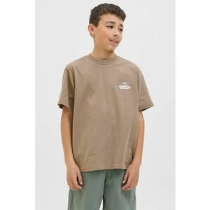 Tricou cu decolteu la baza gatului si imprimeu text imagine