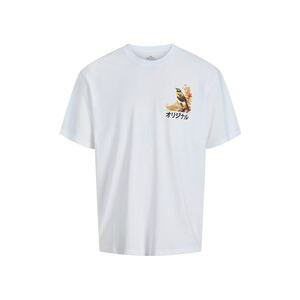 Tricou cu decolteu la baza gatului si imprimeu imagine