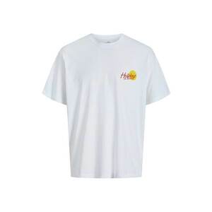 Tricou cu decolteu la baza gatului si imprimeu imagine