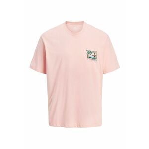 Tricou cu decolteu la baza gatului si imprimeu imagine